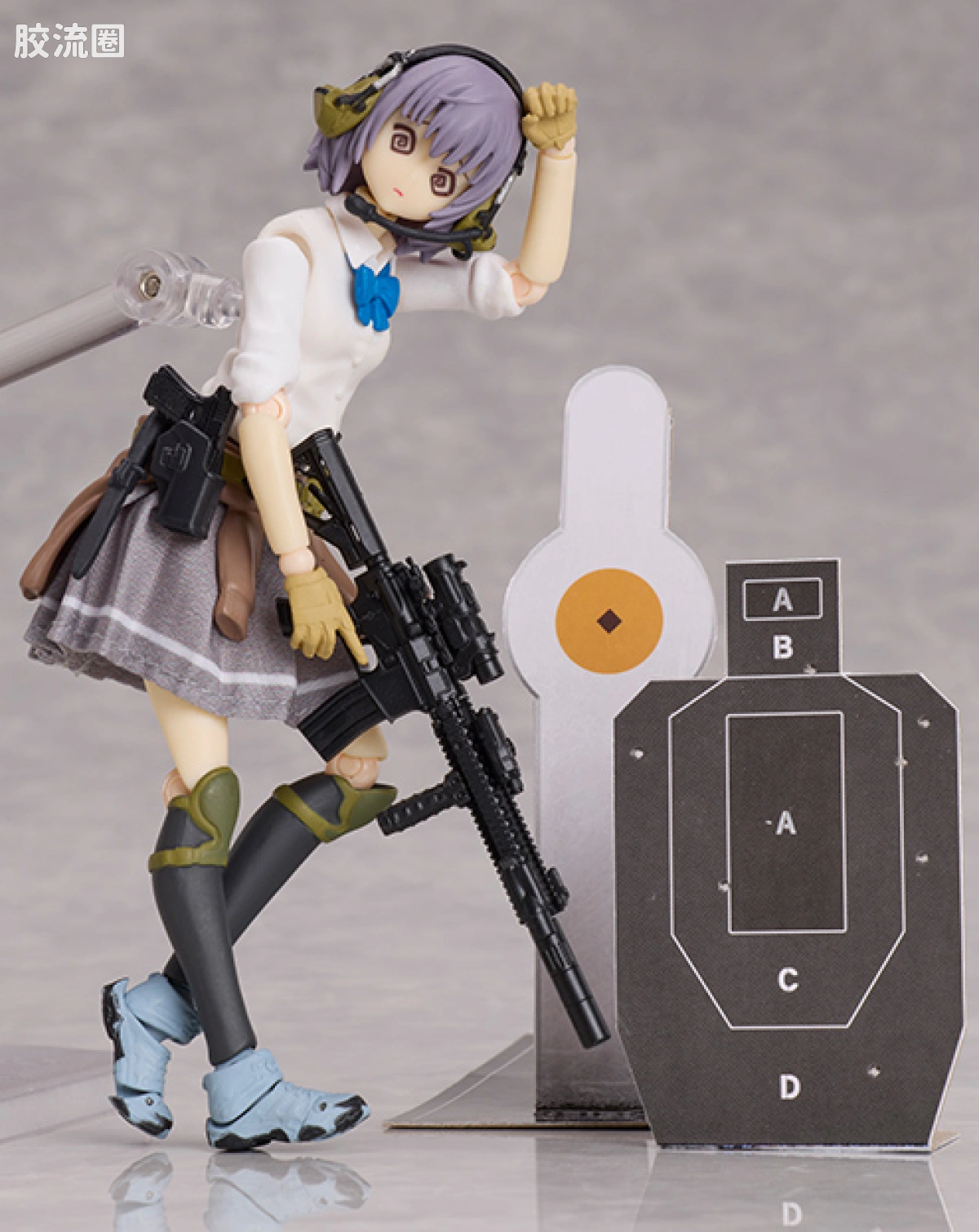 LITTLE ARMORY 系列 figma figma027 figma 朝戸未世 夏制服 ver.1.5 - 图片