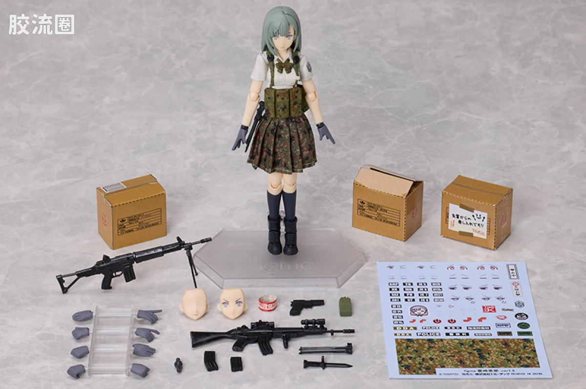 LITTLE ARMORY 系列 figma figma028 figma 豊崎恵那 夏制服 ver.1.5 - 图片