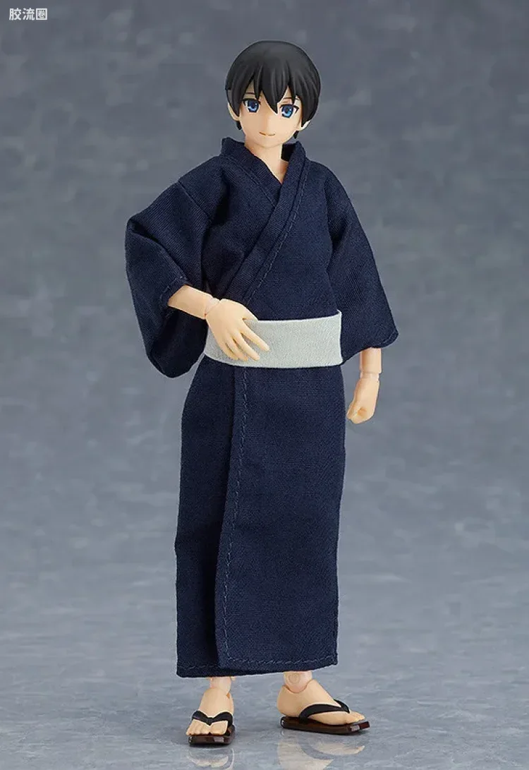 figma可动手办 Figma Styles 472 男性素体(Ryo) with 浴衣 - 图片