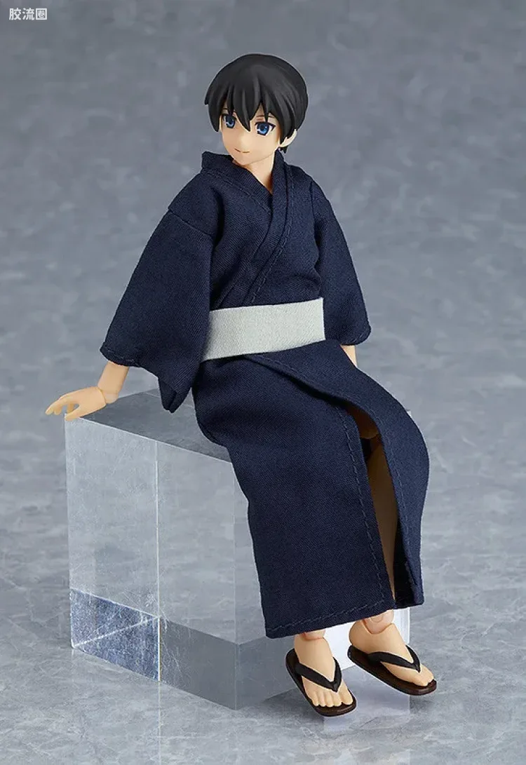 figma可动手办 Figma Styles 472 男性素体(Ryo) with 浴衣 - 图片