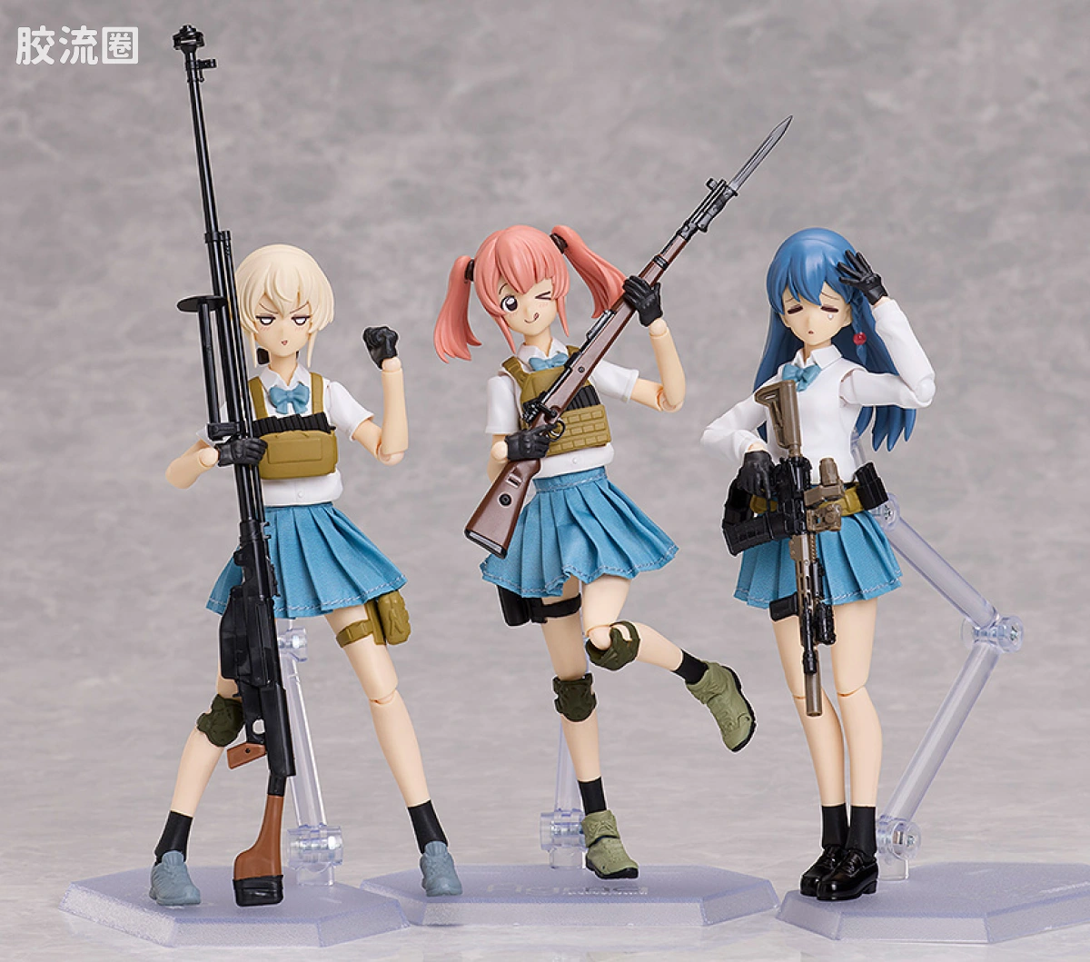 figma可动手办 figmaPLUS 武装JK 武器补给套装2 - 图片