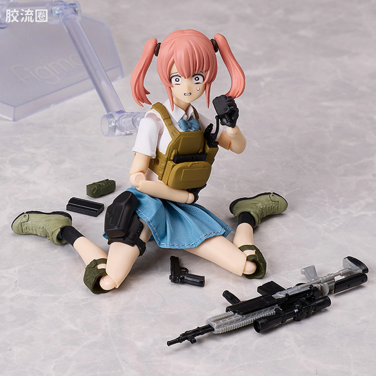 figma可动手办 figmaPLUS 武装JK 武器补给套装2 - 图片