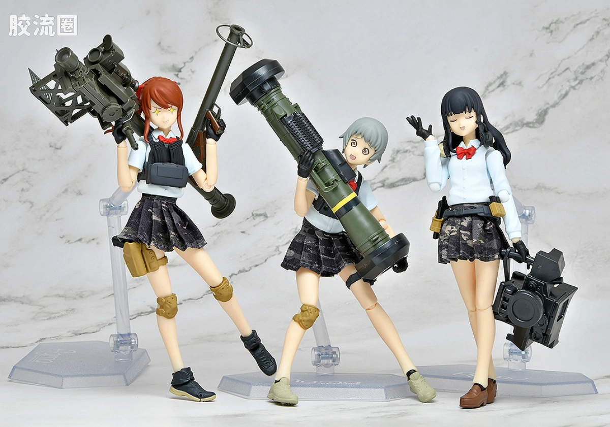 figma可动手办 figmaPLUS 武装JK 武器补给套装3 Code：URBEX - 图片