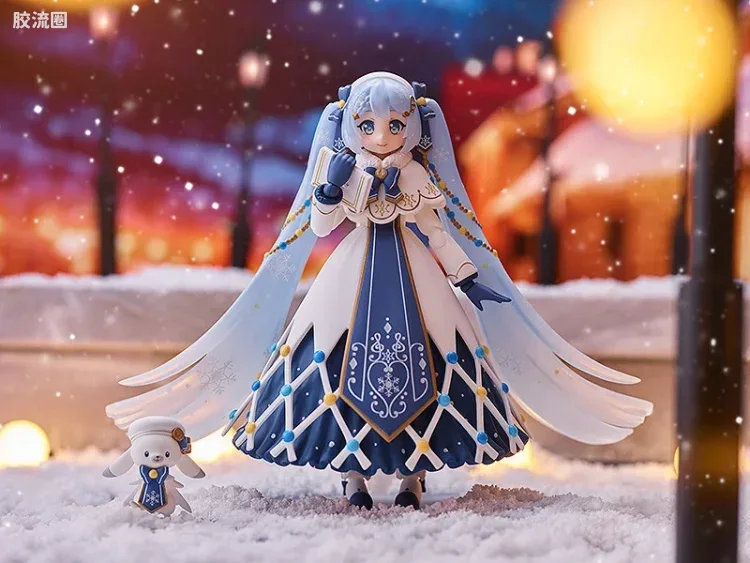 figma可动手办 EX版 EX-064 雪初音 Glowing Snow ver. - 图片