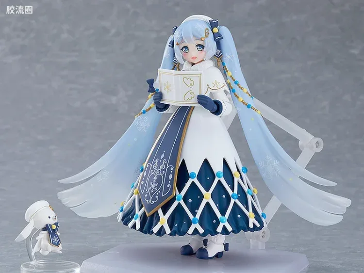 figma可动手办 EX版 EX-064 雪初音 Glowing Snow ver. - 图片