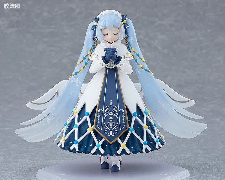 figma可动手办 EX版 EX-064 雪初音 Glowing Snow ver. - 图片