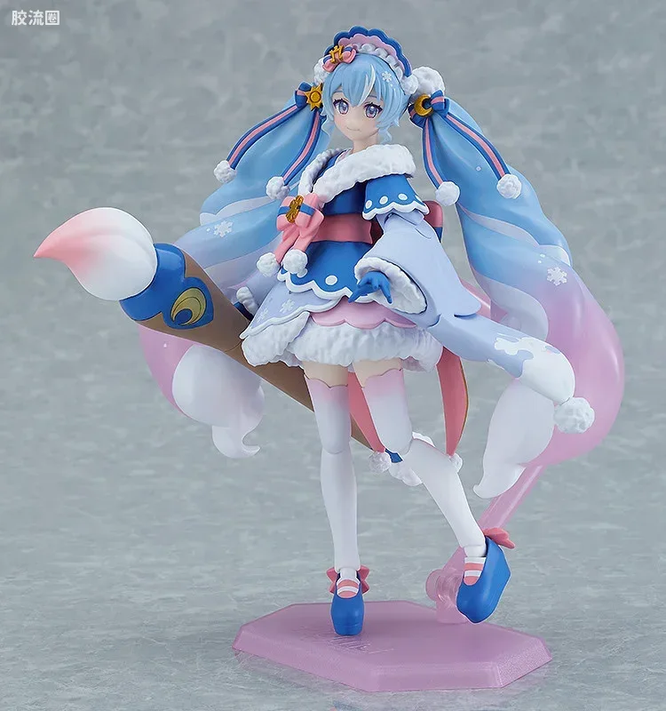 figma可动手办 EX版 EX-067 雪初音 冬丽ver. - 图片