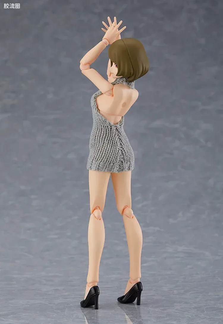 figma可动手办 Figma Styles 露背毛衣 - 图片