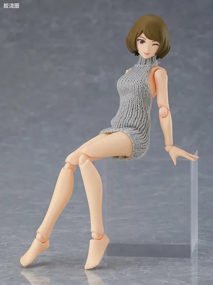 figma可动手办 Figma Styles 露背毛衣 - 图片