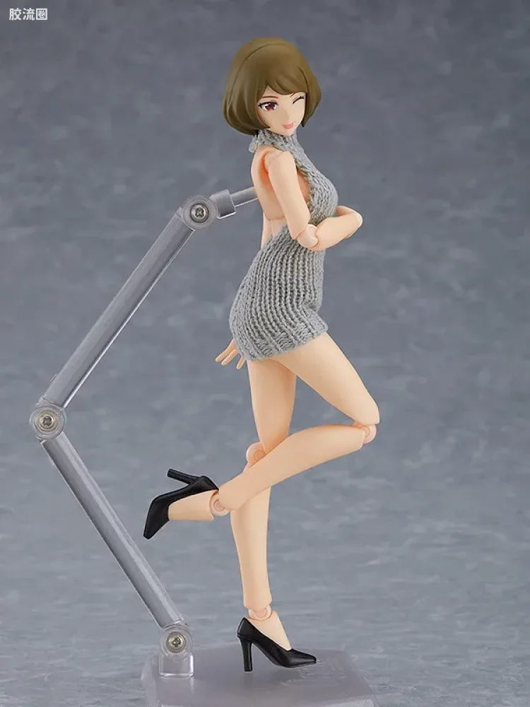 figma可动手办 Figma Styles 露背毛衣 - 图片