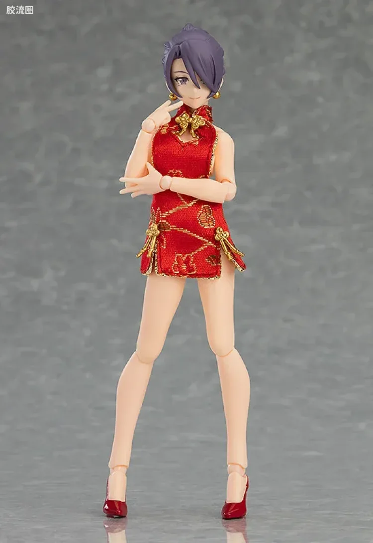 figma可动手办 Figma Styles 迷你裙旗袍 - 图片