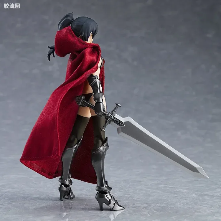 figma可动手办 Figma Styles 简单披风(红色/黑色) - 图片