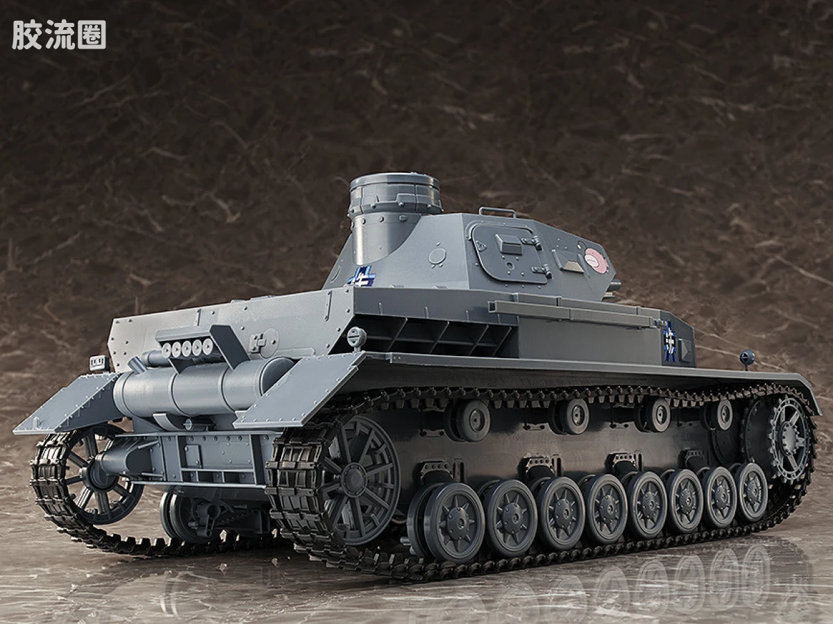 figma可动手办 Vehicles IV号战车D型 本战式样 - 图片