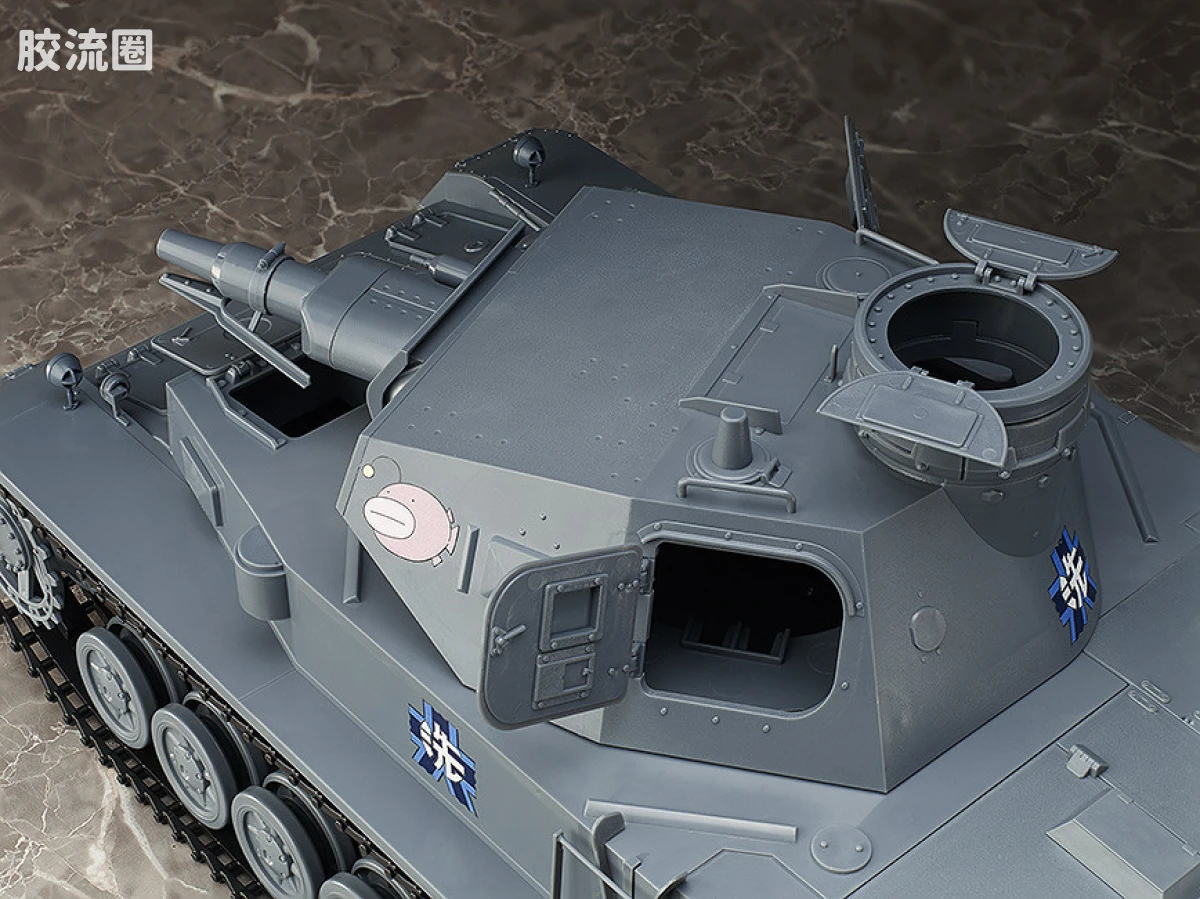 figma可动手办 Vehicles IV号战车D型 本战式样 - 图片