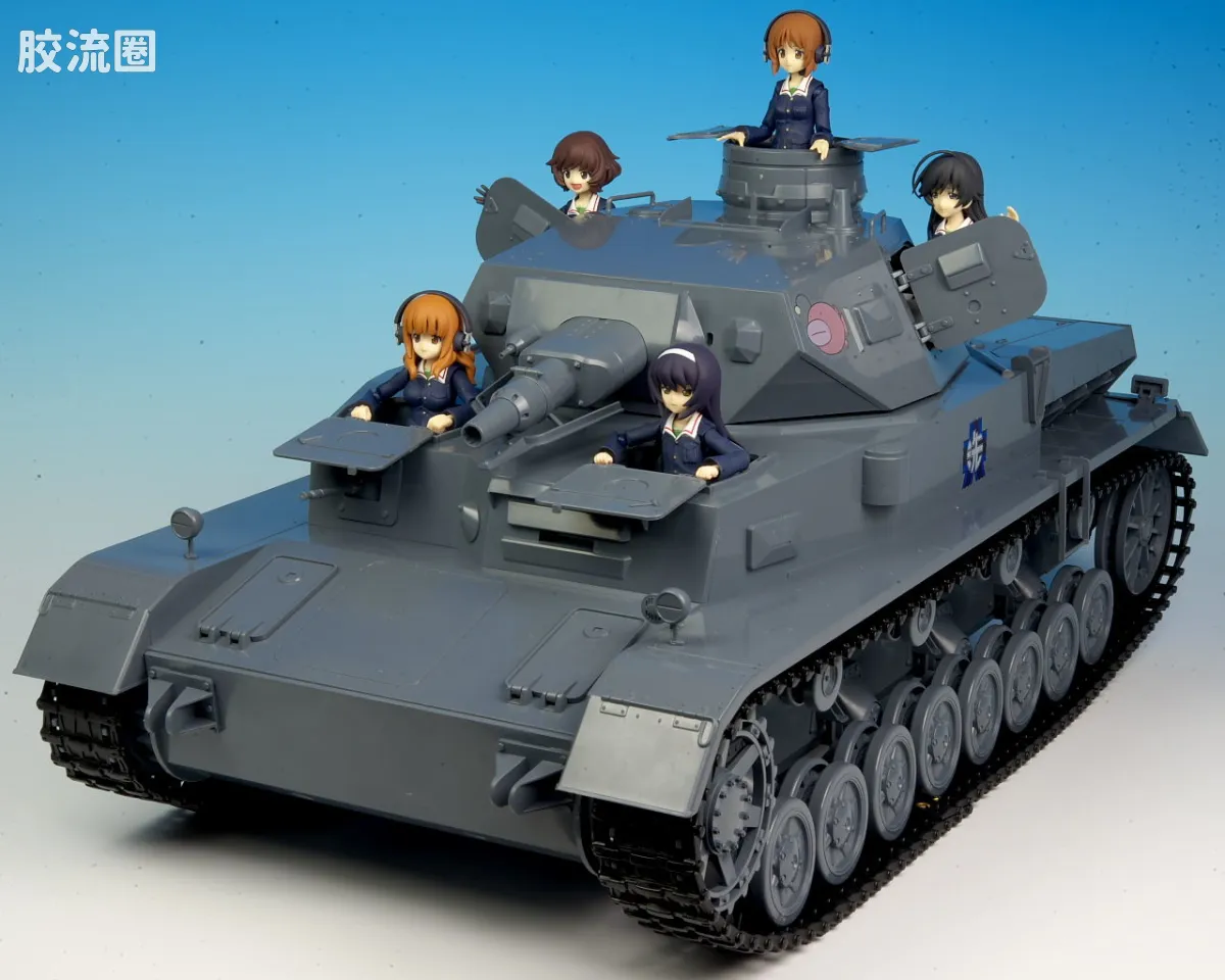 figma可动手办 Vehicles IV号战车D型 本战式样 - 图片