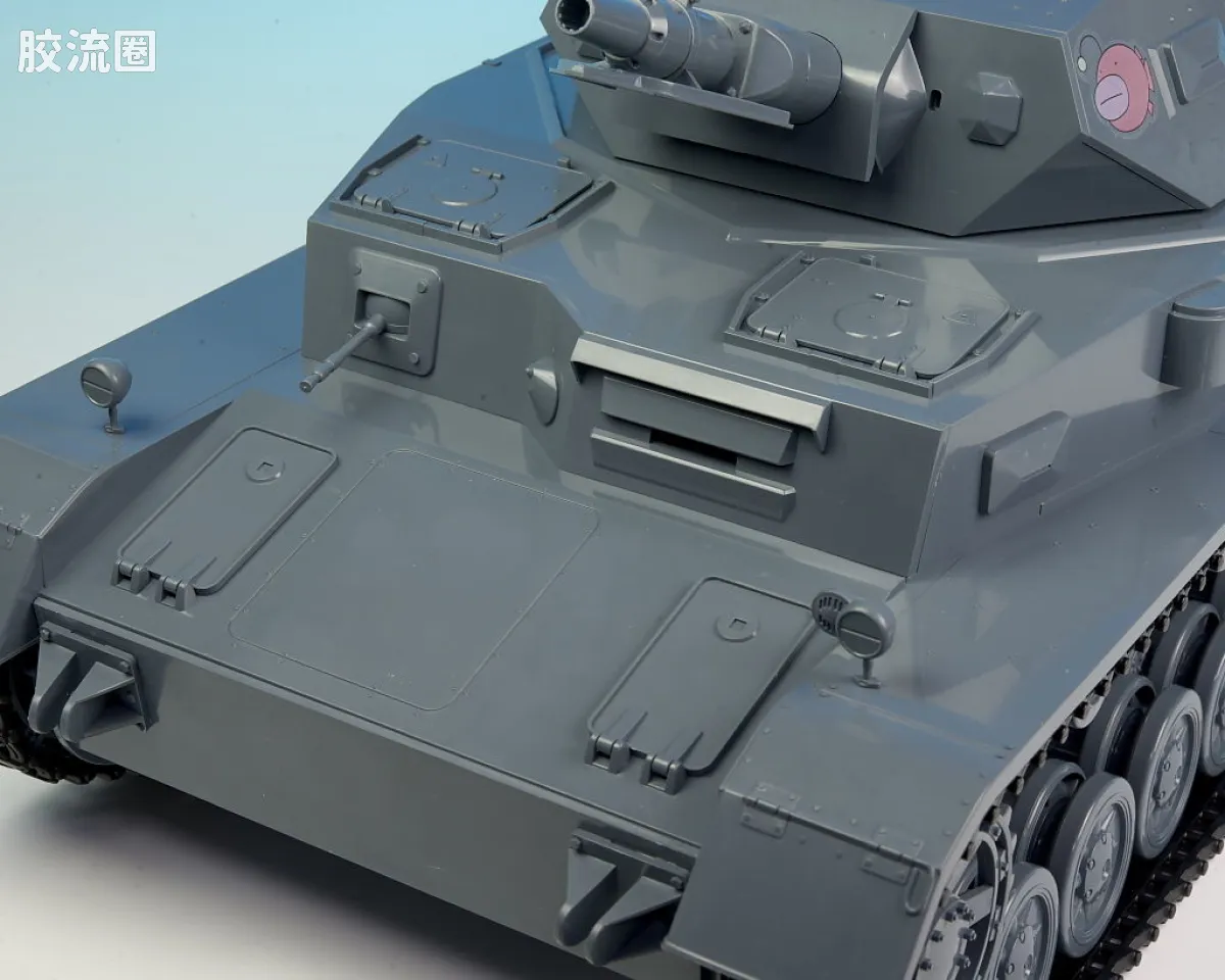 figma可动手办 Vehicles IV号战车D型 本战式样 - 图片