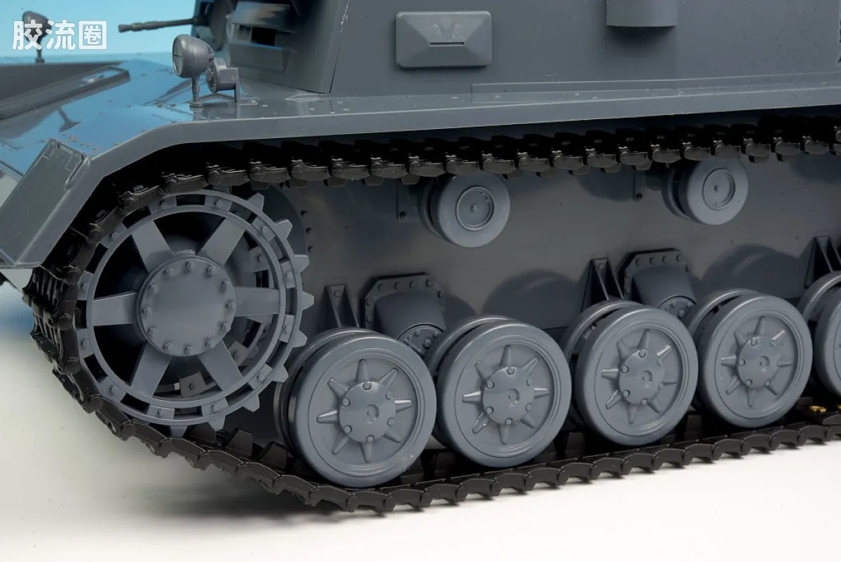figma可动手办 Vehicles IV号战车D型 本战式样 - 图片