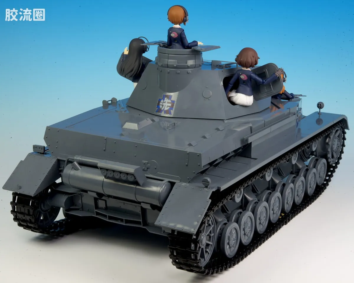 figma可动手办 Vehicles IV号战车D型 本战式样 - 图片