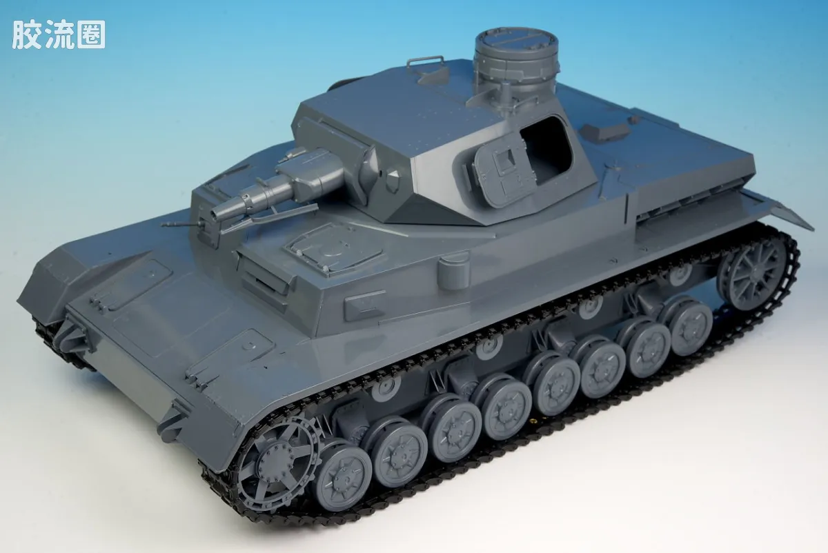 figma可动手办 Vehicles IV号战车D型 本战式样 - 图片
