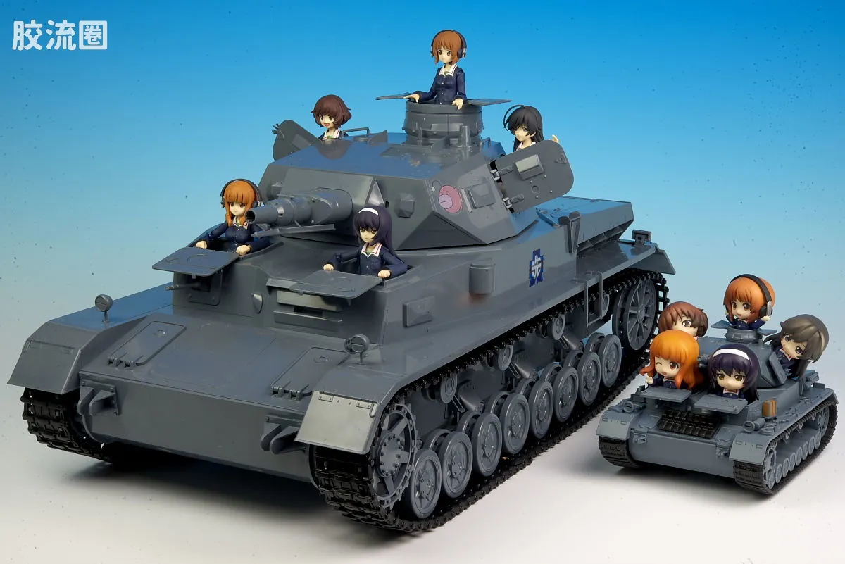 figma可动手办 Vehicles IV号战车D型 本战式样 - 图片