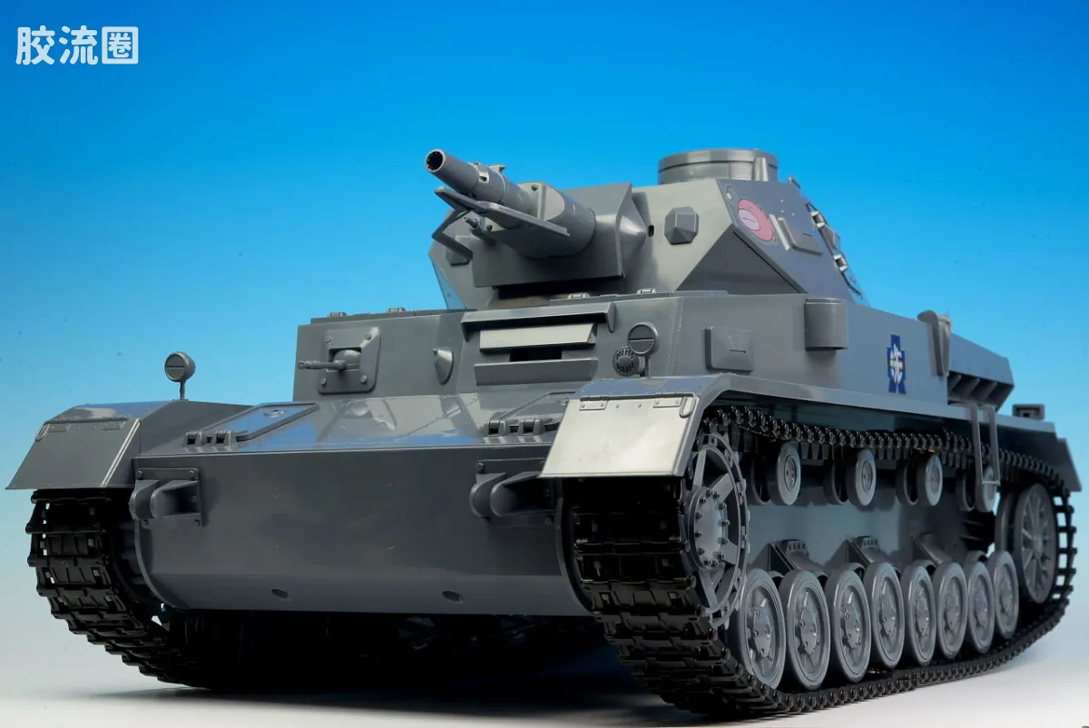 figma可动手办 Vehicles IV号战车D型 本战式样 - 图片
