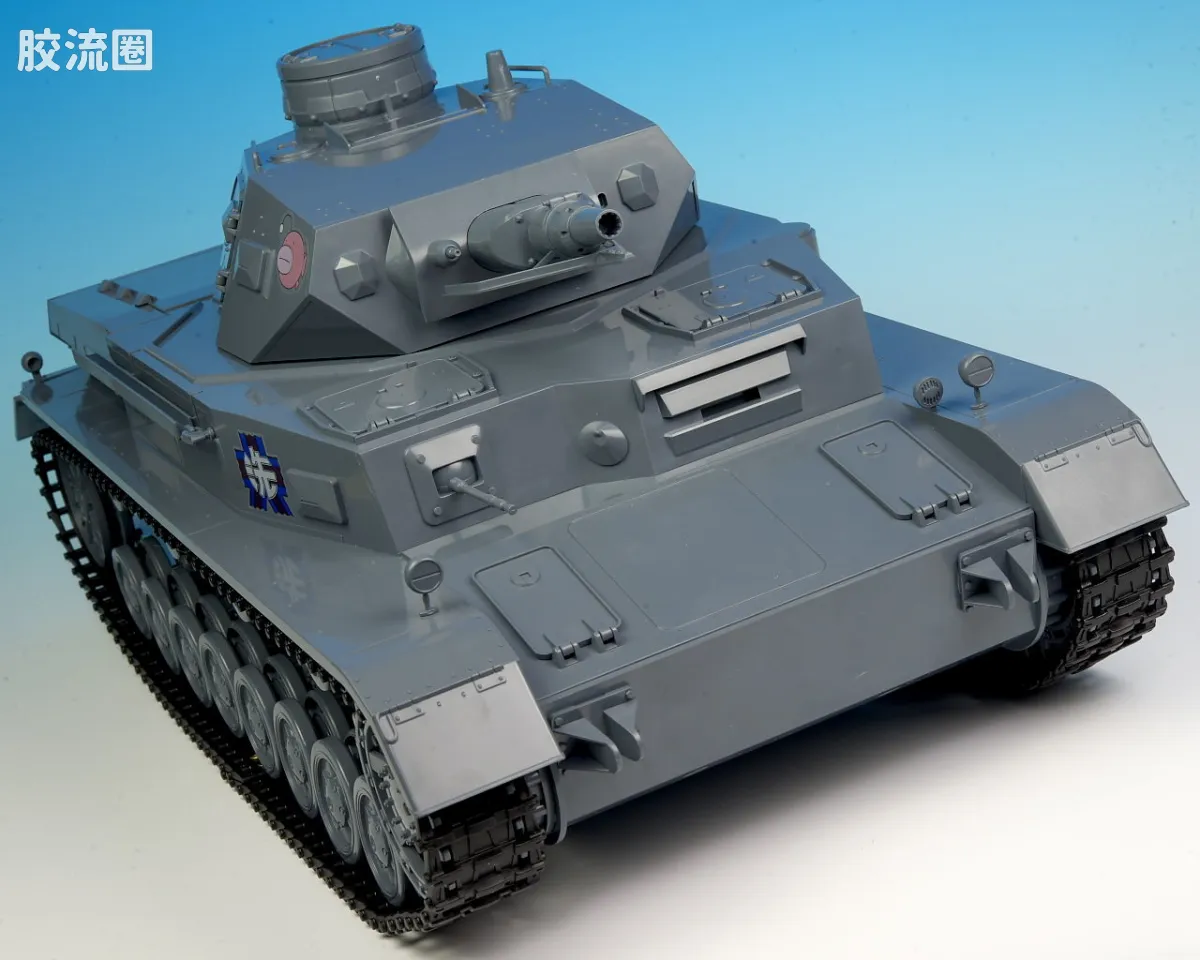 figma可动手办 Vehicles IV号战车D型 本战式样 - 图片