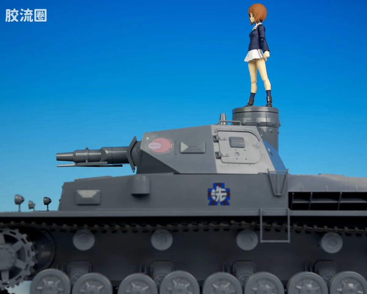 figma可动手办 Vehicles IV号战车D型 本战式样 - 图片