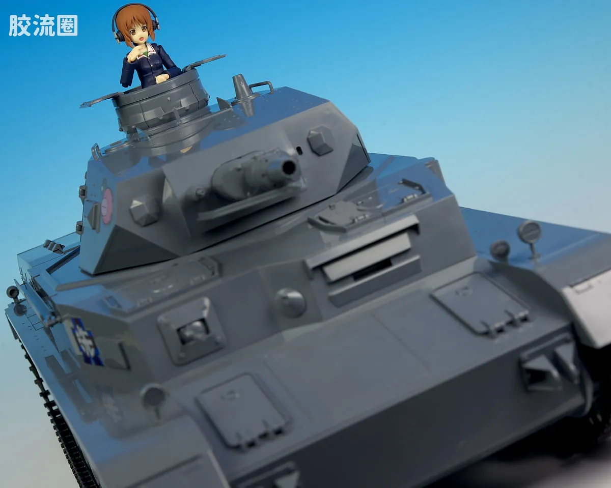 figma可动手办 Vehicles IV号战车D型 本战式样 - 图片