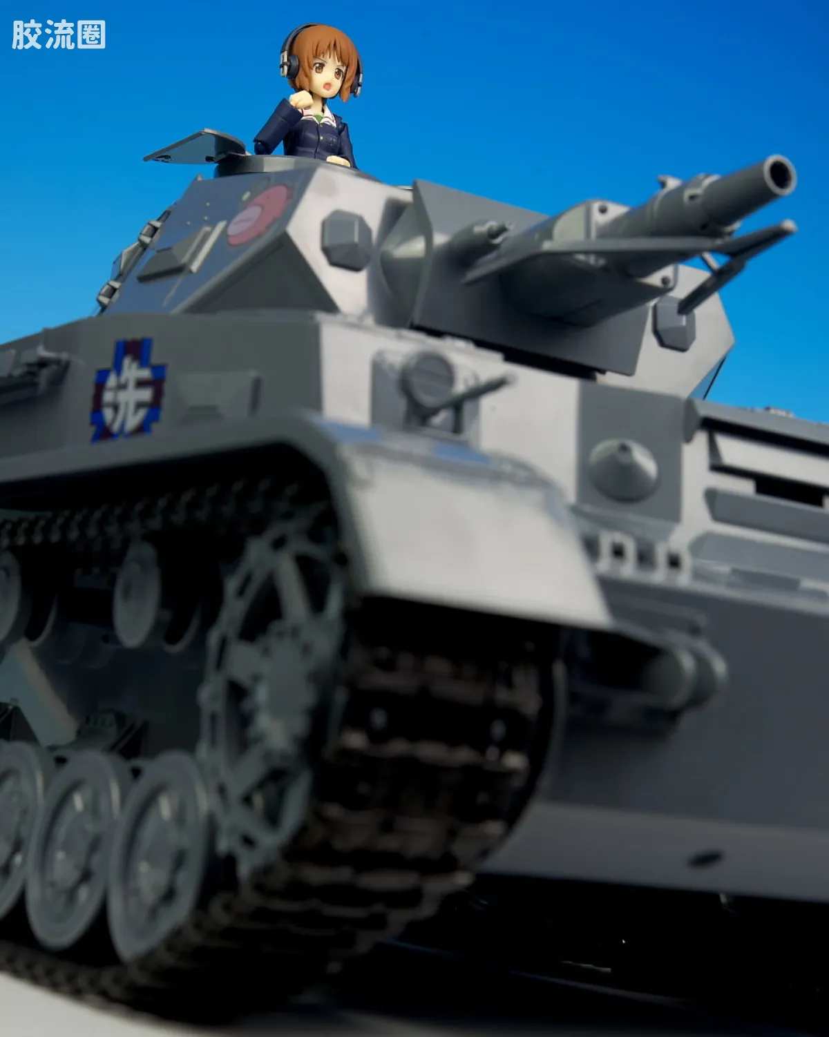 figma可动手办 Vehicles IV号战车D型 本战式样 - 图片