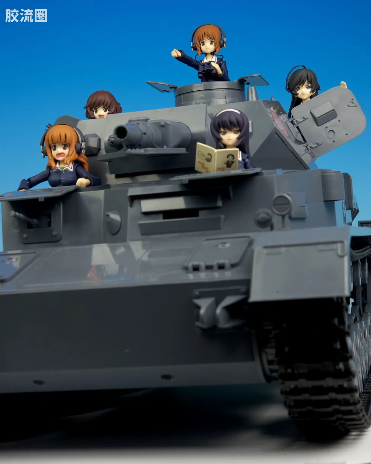 figma可动手办 Vehicles IV号战车D型 本战式样 - 图片