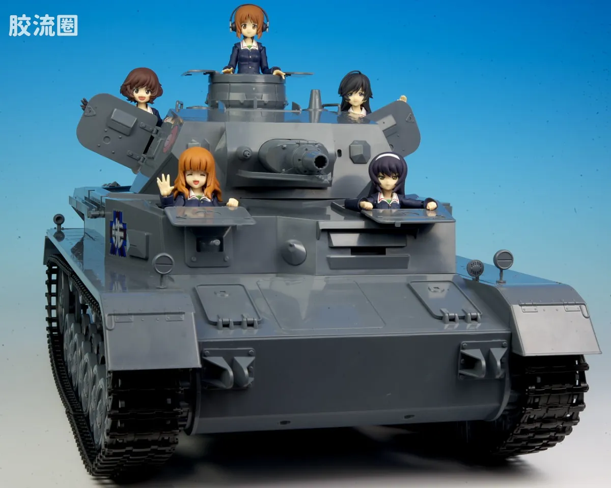 figma可动手办 Vehicles IV号战车D型 本战式样 - 图片