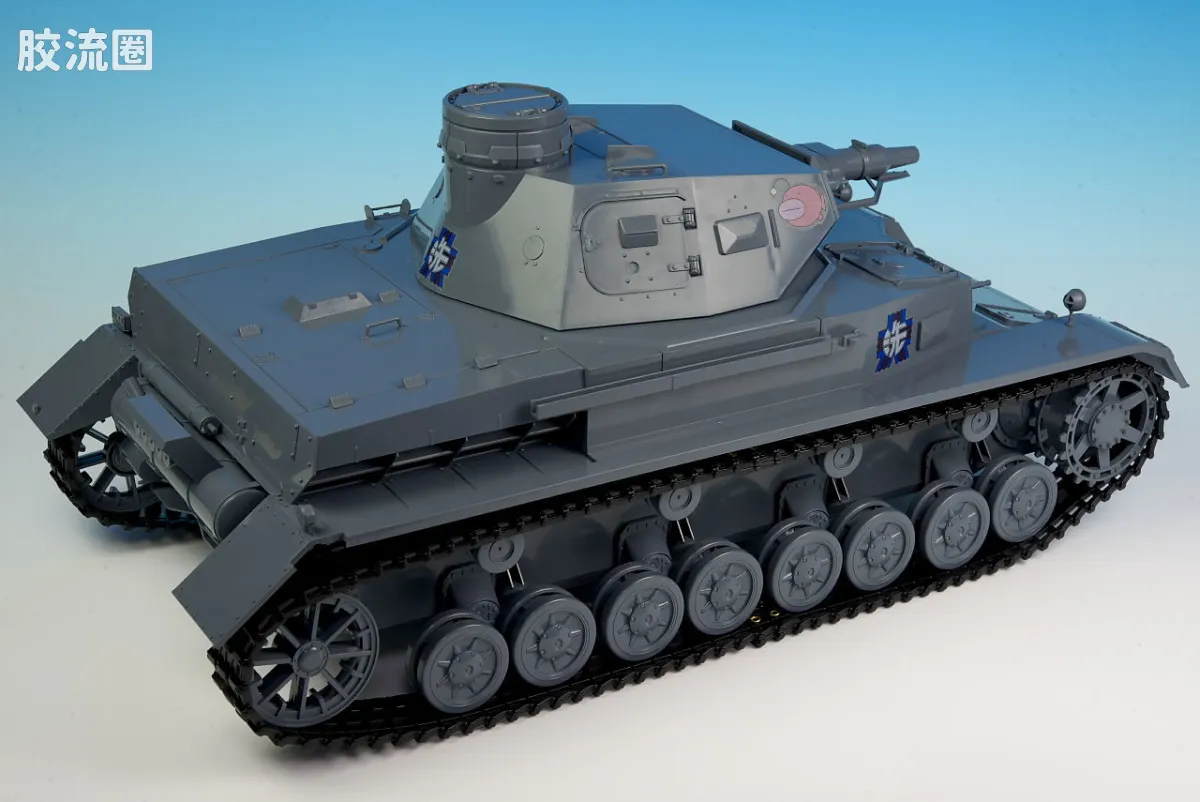 figma可动手办 Vehicles IV号战车D型 本战式样 - 图片