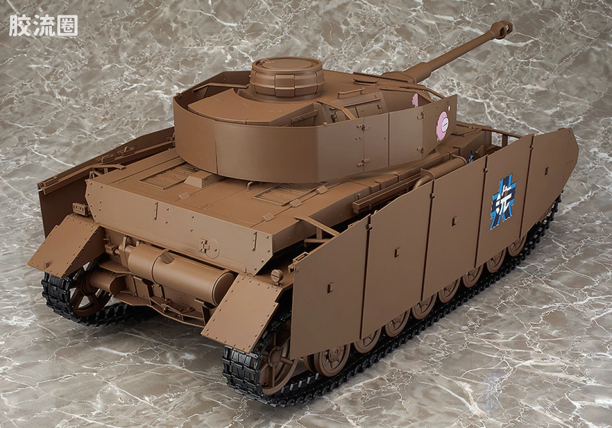 figma可动手办 Vehicles IV号战车D型改 H型式样 - 图片
