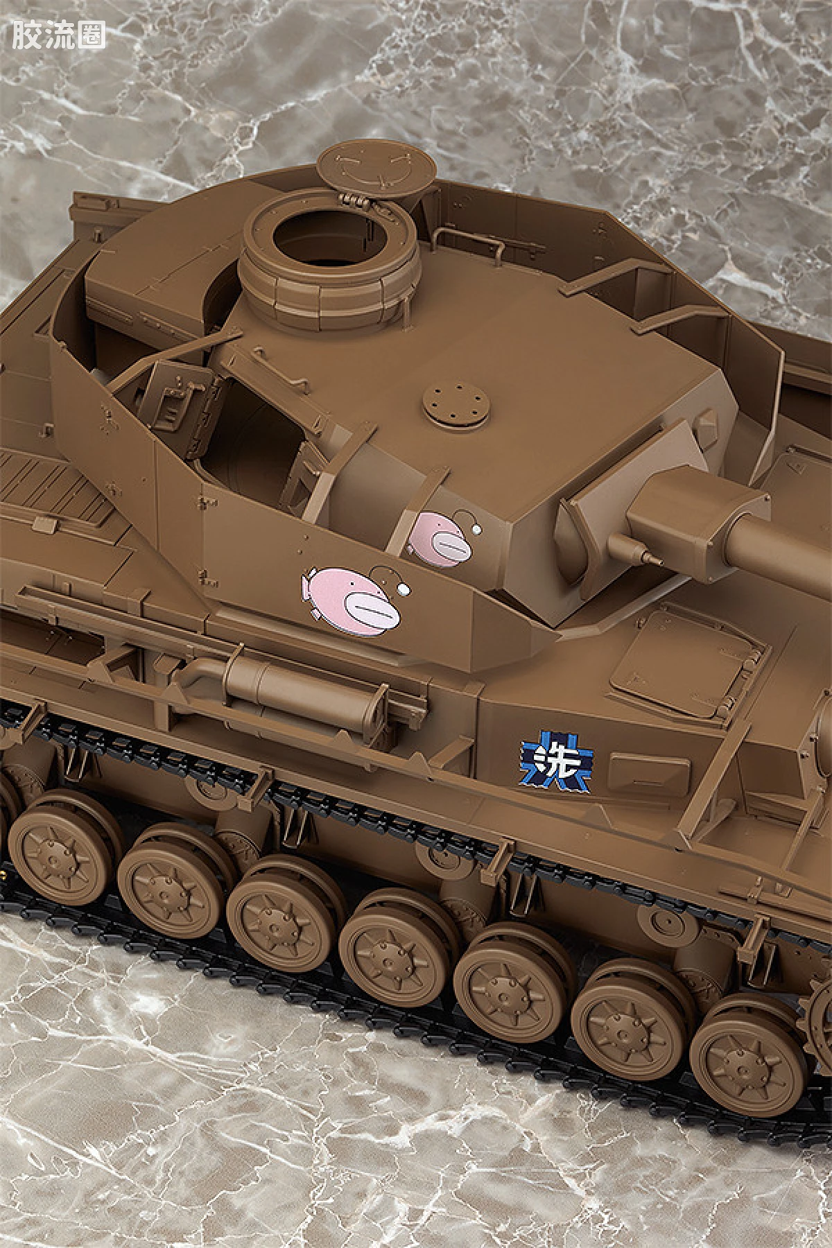 figma可动手办 Vehicles IV号战车D型改 H型式样 - 图片