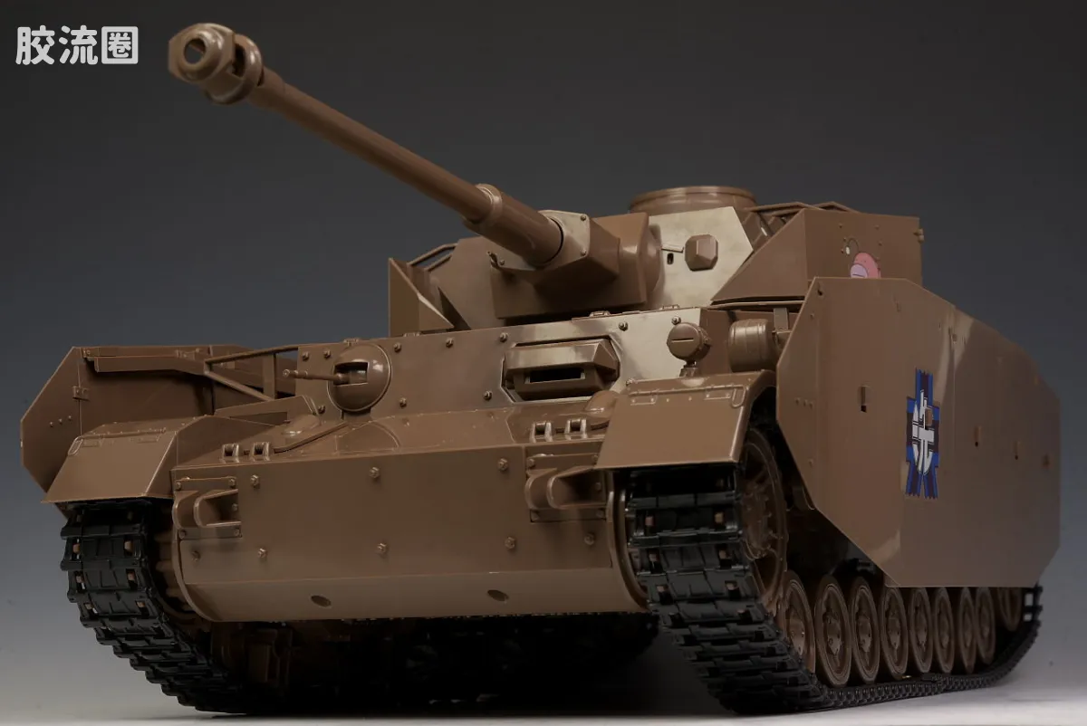 figma可动手办 Vehicles IV号战车D型改 H型式样 - 图片