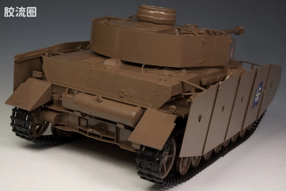 figma可动手办 Vehicles IV号战车D型改 H型式样 - 图片