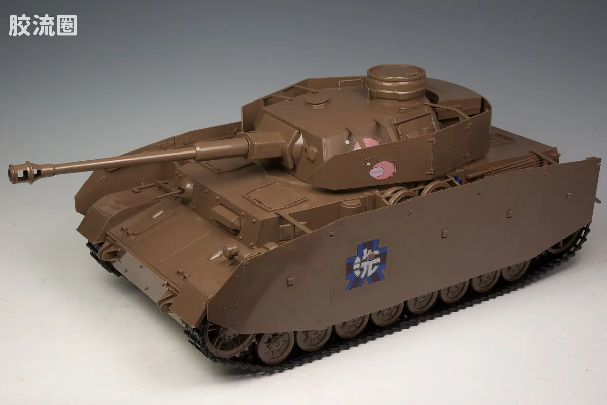 figma可动手办 Vehicles IV号战车D型改 H型式样 - 图片