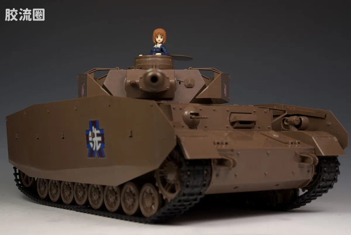 figma可动手办 Vehicles IV号战车D型改 H型式样 - 图片