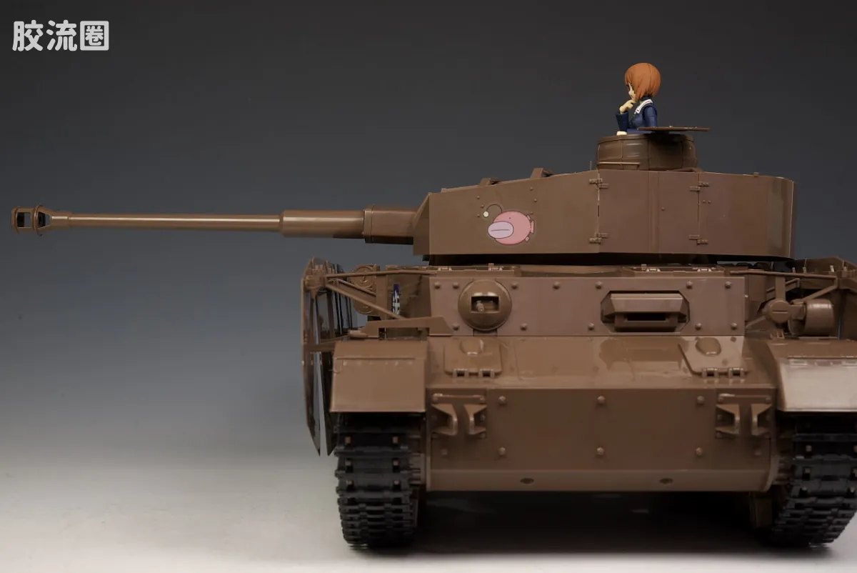 figma可动手办 Vehicles IV号战车D型改 H型式样 - 图片