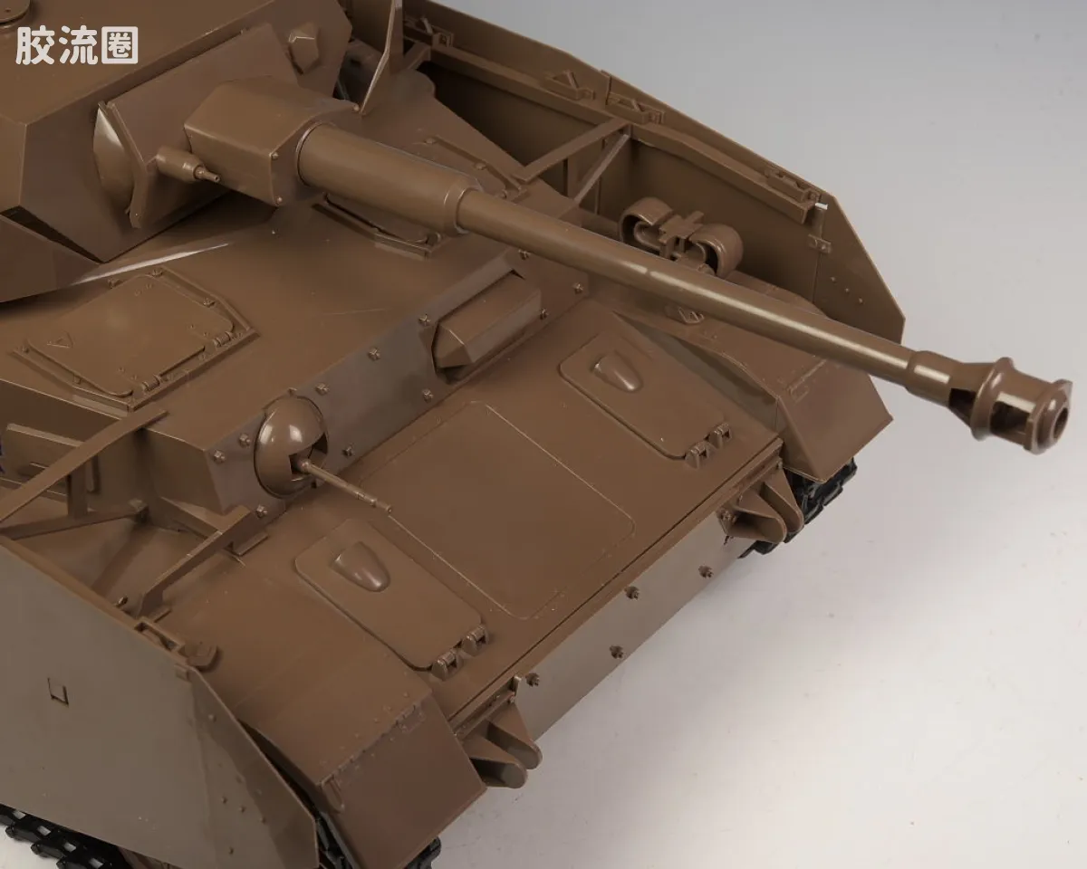 figma可动手办 Vehicles IV号战车D型改 H型式样 - 图片