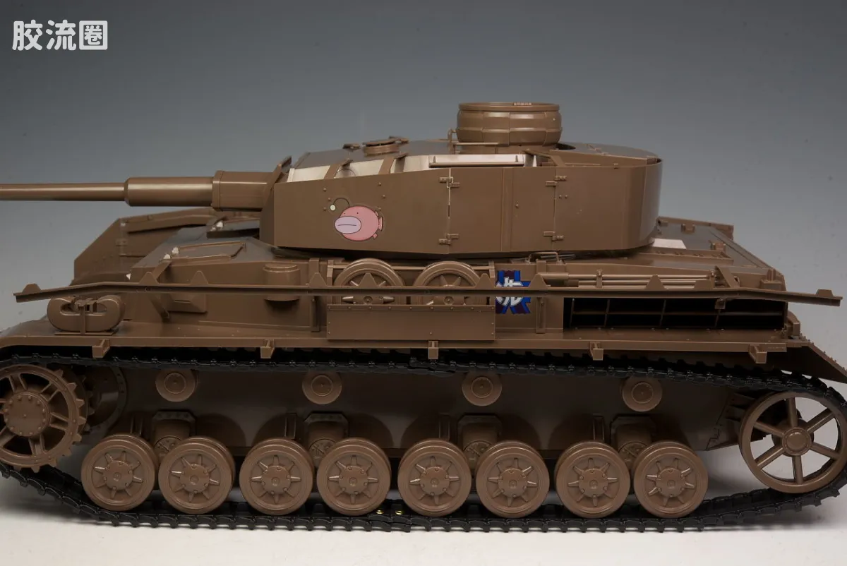 figma可动手办 Vehicles IV号战车D型改 H型式样 - 图片