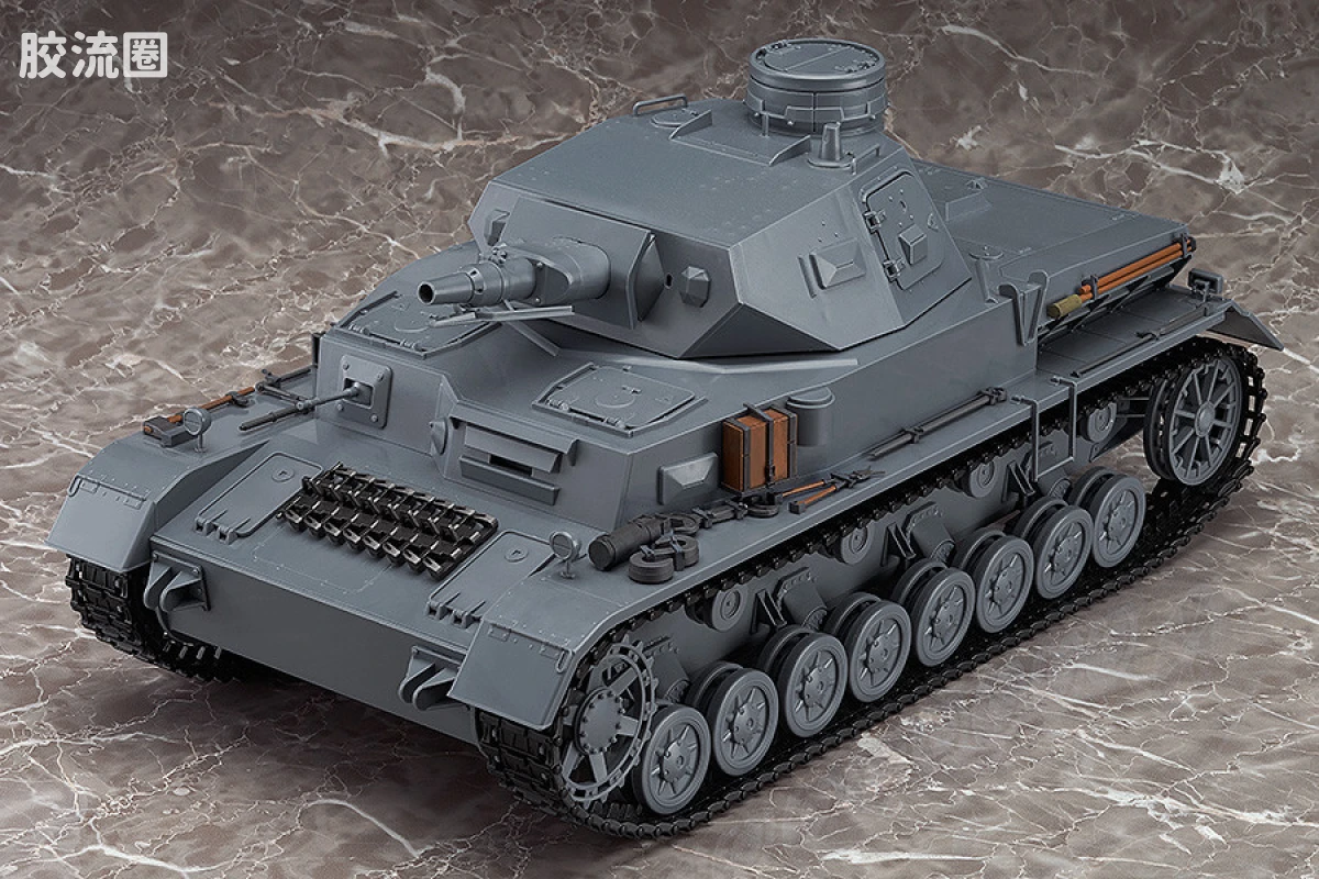 figma可动手办 Vehicles IV号战车 车外装备品 set - 图片