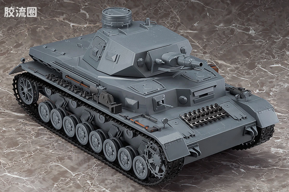 figma可动手办 Vehicles IV号战车 车外装备品 set - 图片