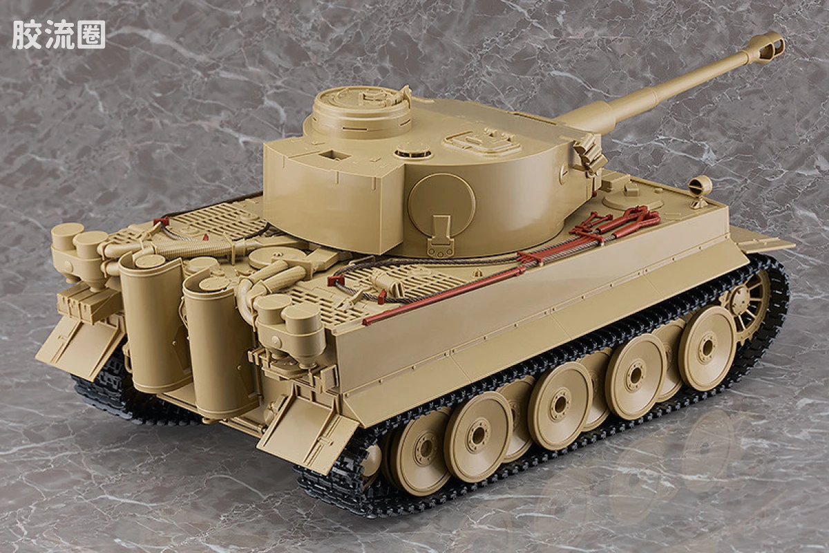 figma可动手办 Vehicles 虎式坦克车外装备品套装 - 图片