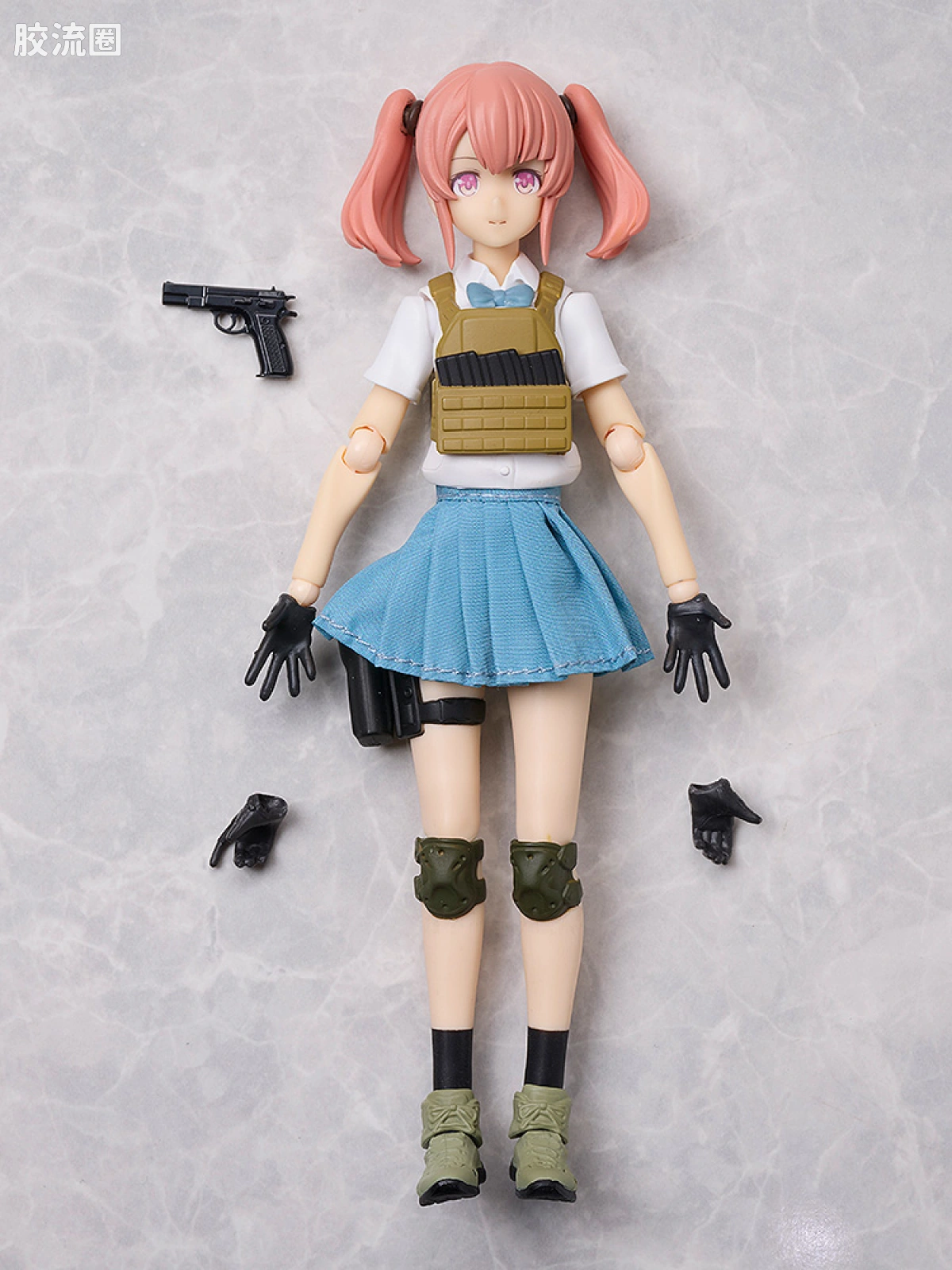 figma可动手办 SP版 SP-167 武装JK D款 - 图片