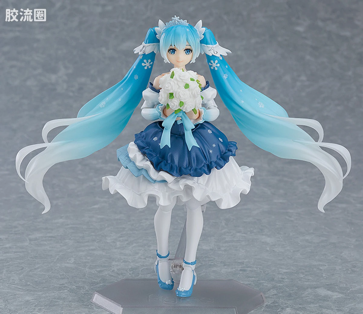 figma可动手办 EX版 EX-054 雪初音 Snow Princess ver. - 图片