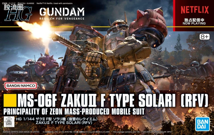 HGUC 普通版 h254 扎古II 索拉里机 (复仇的安魂曲)