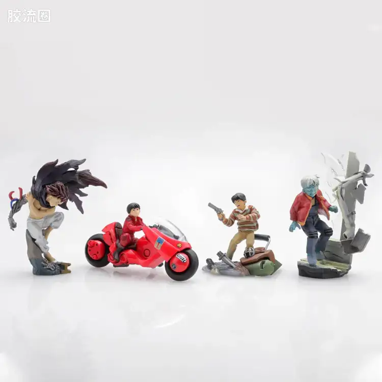 海洋堂手办系列 miniQ 阿基拉 PART.1 金田 - 图片
