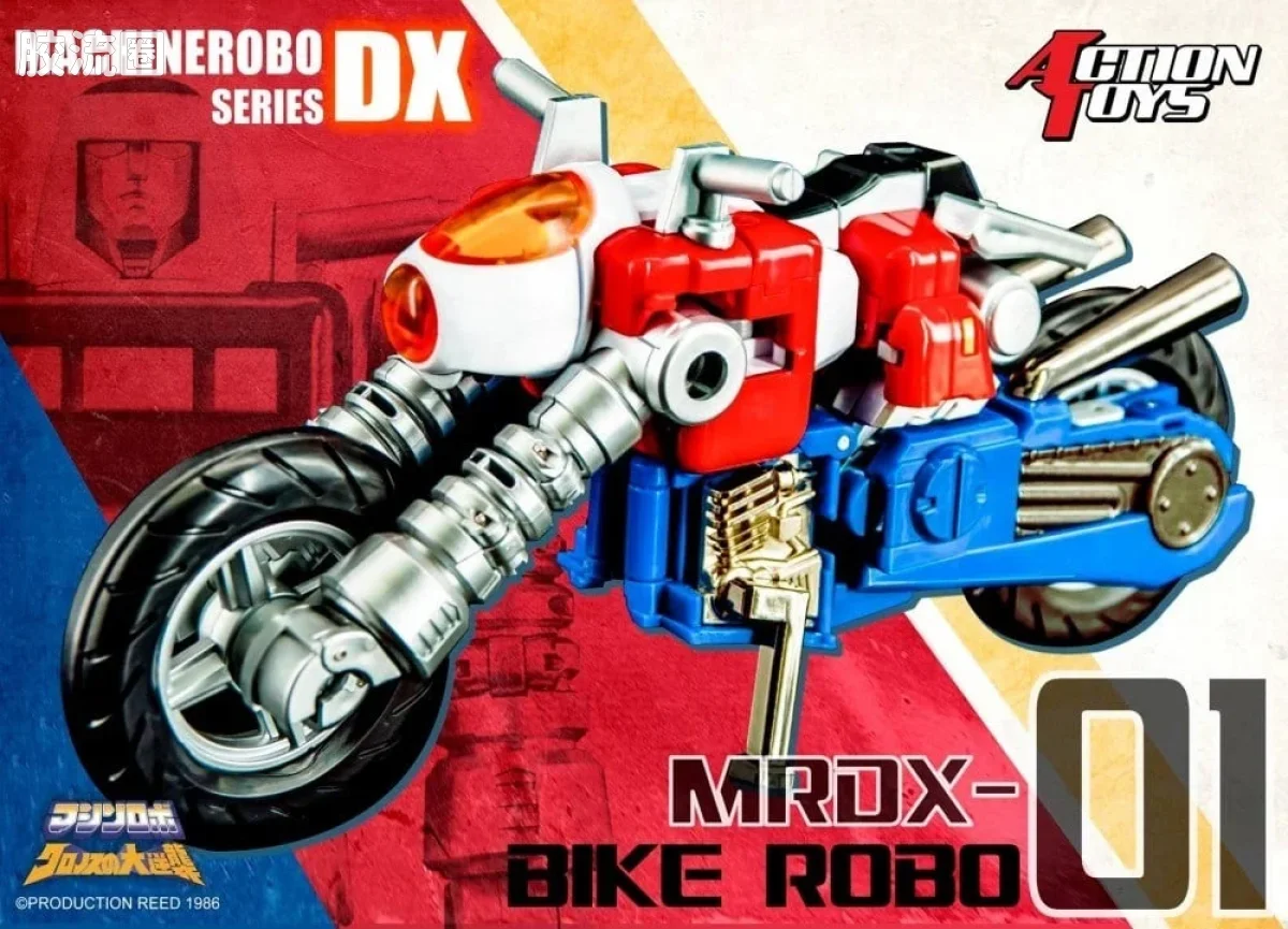ACTION TOYS机甲成品系列 天威勇士 MRDX-01 Bike Robo - 图片