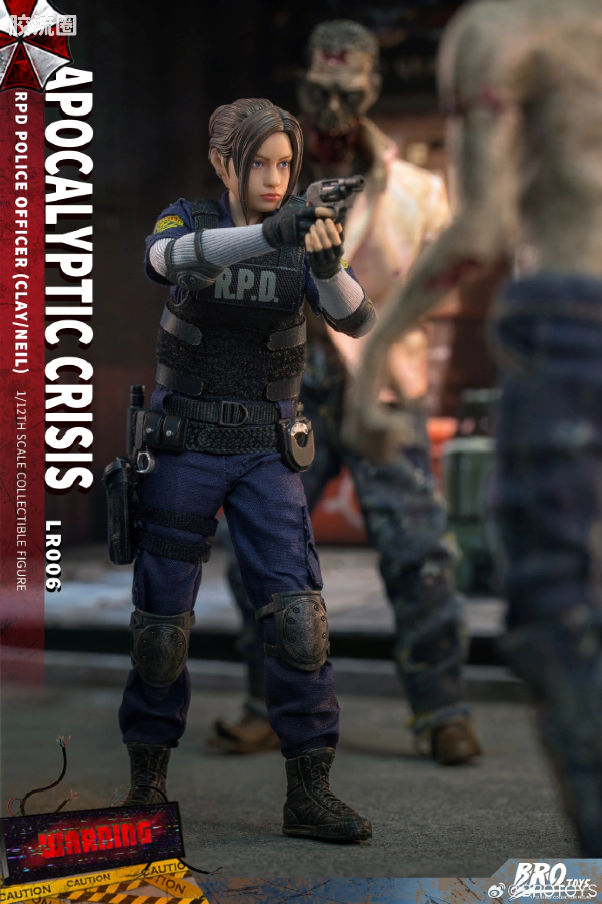 BROTOYS系列 LR 系列 LR006 末日危机 RPD警官套装（克莱/尼尔） - 图片
